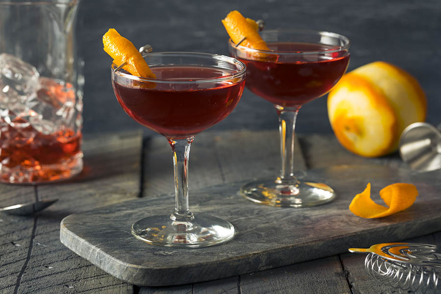 Boulevardier Cocktail negroni