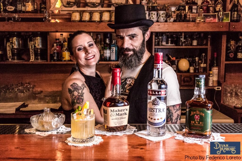 Max La Rosa proprietario e barman del Divan Japonais di Frascati Roma