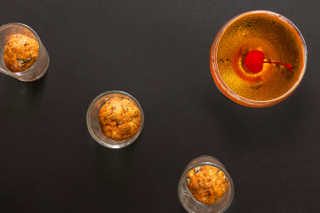 manhattan polpette di alici ricette cocktail food cosa preparare per aperitivo