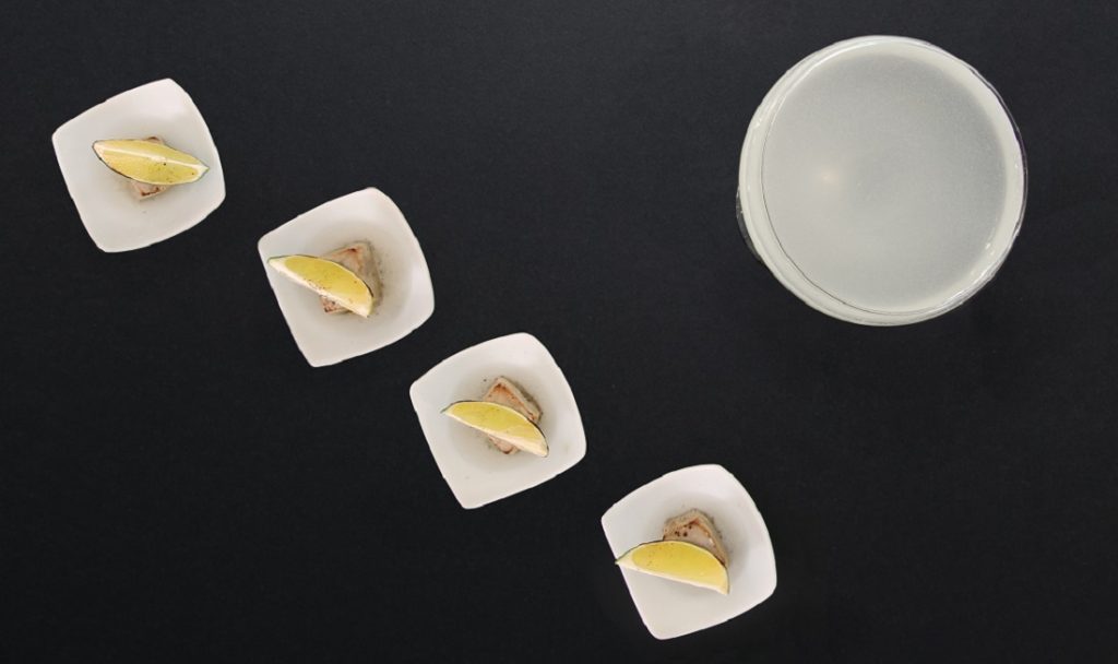 Daiquiri e tataki di tonno