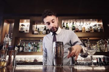 Vincenzo Tropea barman del Ristorante Pierluigi di Roma