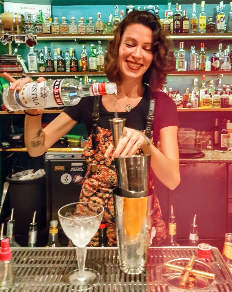 Virginie Doucet bartender del Mad Soul & Spirits di Firenze