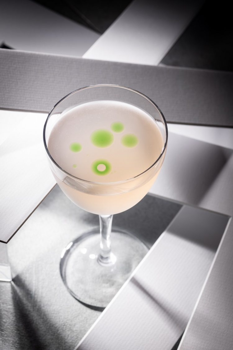 drink SILVERBACK di Federico Diddi head bartender del The Barber Shop Speakeasy di Roma