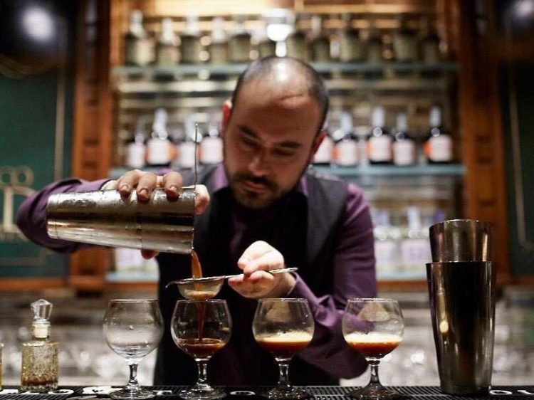 Daniele De Fazio, proprietario e bar manager del 'To New York Restaurant and Cocktails' di Marano di Isera TN
