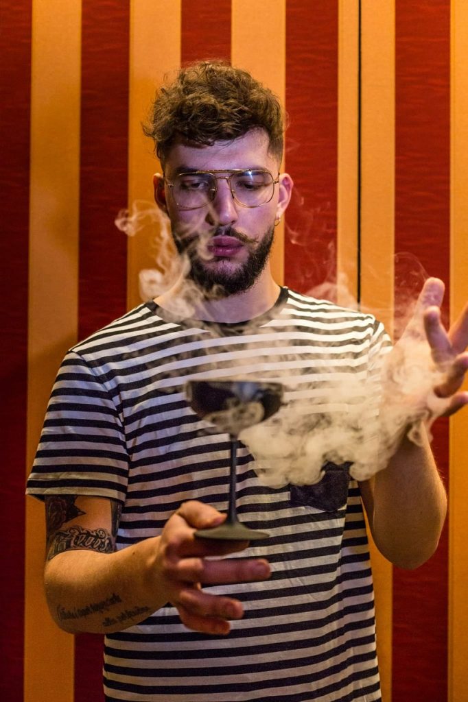 Giovanni Torre, bar manager e proprietario del Circus Cocktail Bar di Catania