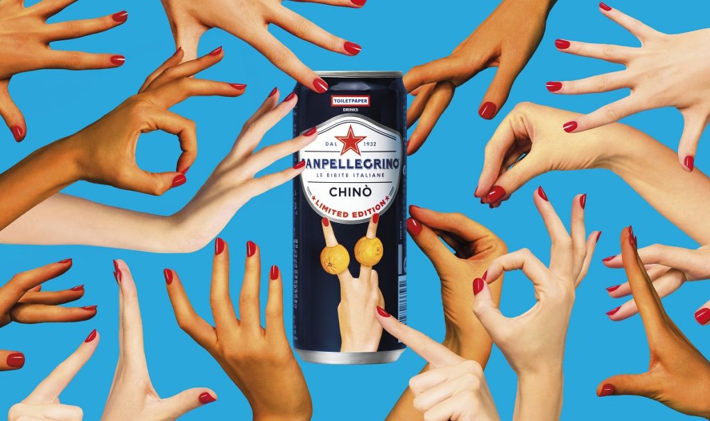 bibite sanpellegrino toiletpaper