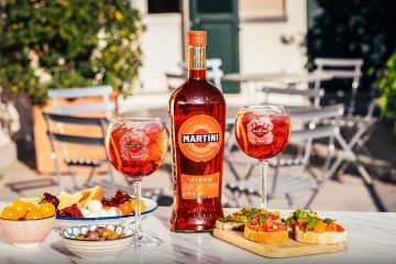 Martini fiero cocktail