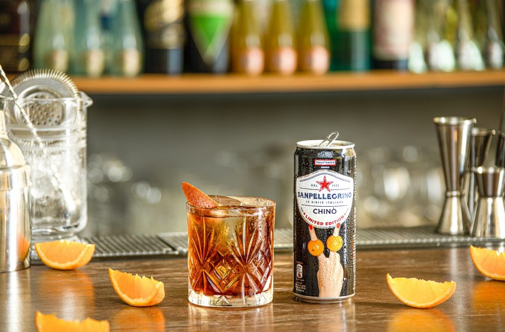 cocktail mattia pastori per sanpellegrino