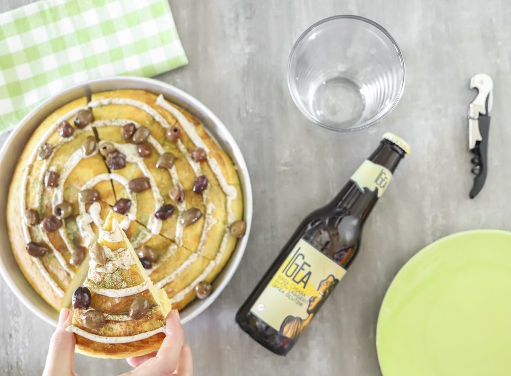 birra Igea e Focaccia tonnata