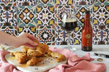 birra rossa boca de basi corti veneziane con ali di pollo speziate