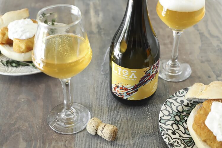 Liga chiara - Micchetta con baccalà fritto