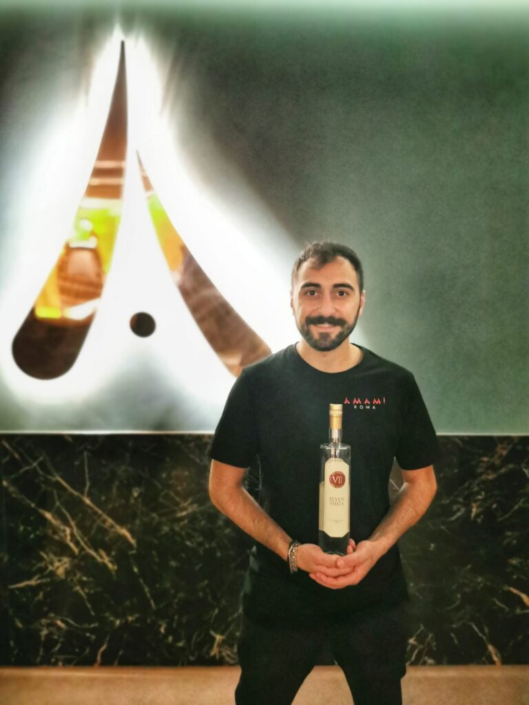 Francesco De Nicola bar manager Amami di Roma 2