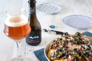 birra salento focaccia e friarielli