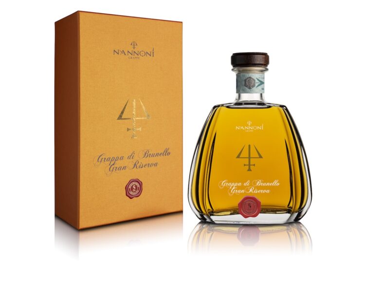 grappa di brunello riserva 5 anni nannoni
