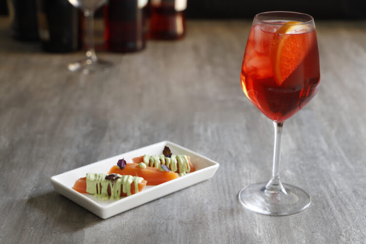 spritz campari salmone idee per aperitivo