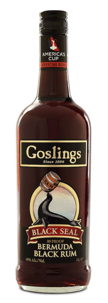 Goslings Black Seal Bermuda Black Rum 1litro
