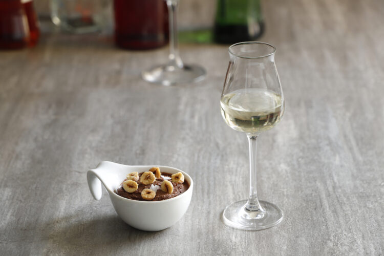 Vermouth bianco - Mousse cioccolato