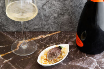 Scalogno confit e Franciacorta