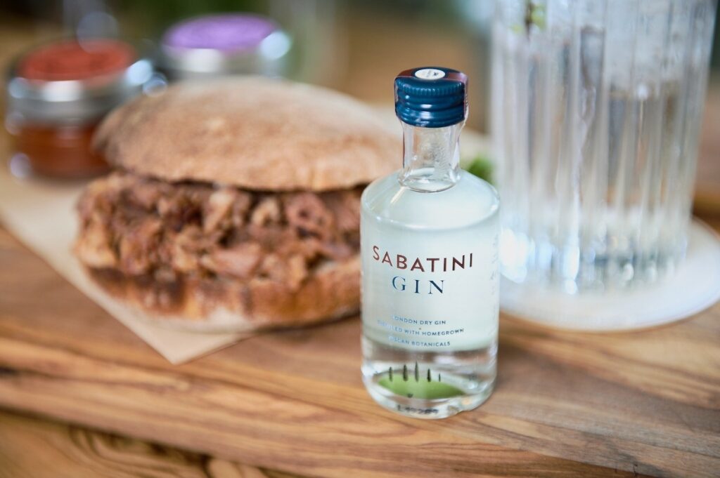 Porcobrado Gin Box feat Sabatini Gin
