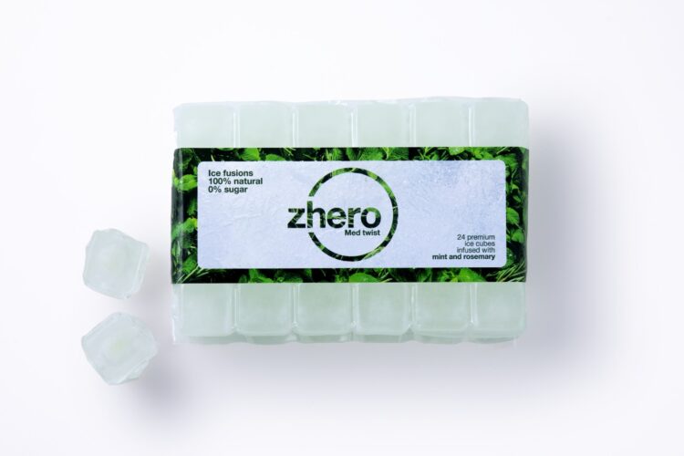 ghiaccio aromatizzato zhero ice cube
