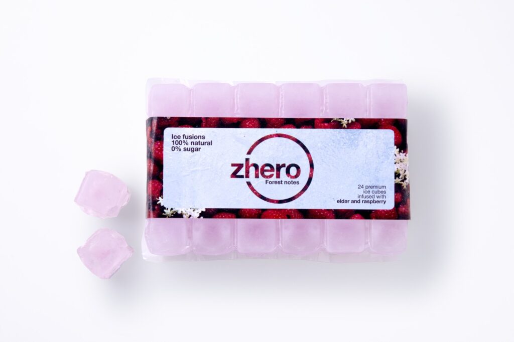 ghiaccio aromatizzato zhero ice cube