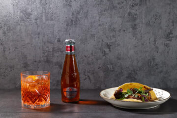 sanpellegrino cocktail e tacos di fegato
