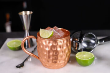 Moscow mule cocktail