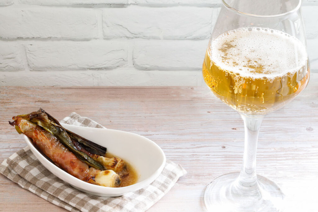 Cipollotto e birra chiara