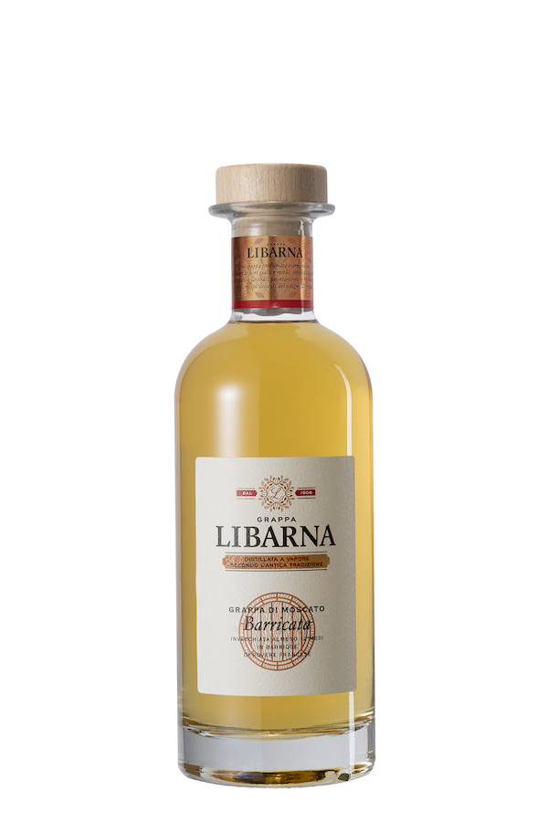 Grappa Libarna_Grappa di Moscato Barricata