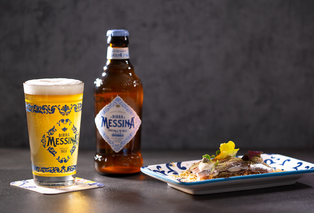 birra messina e alici