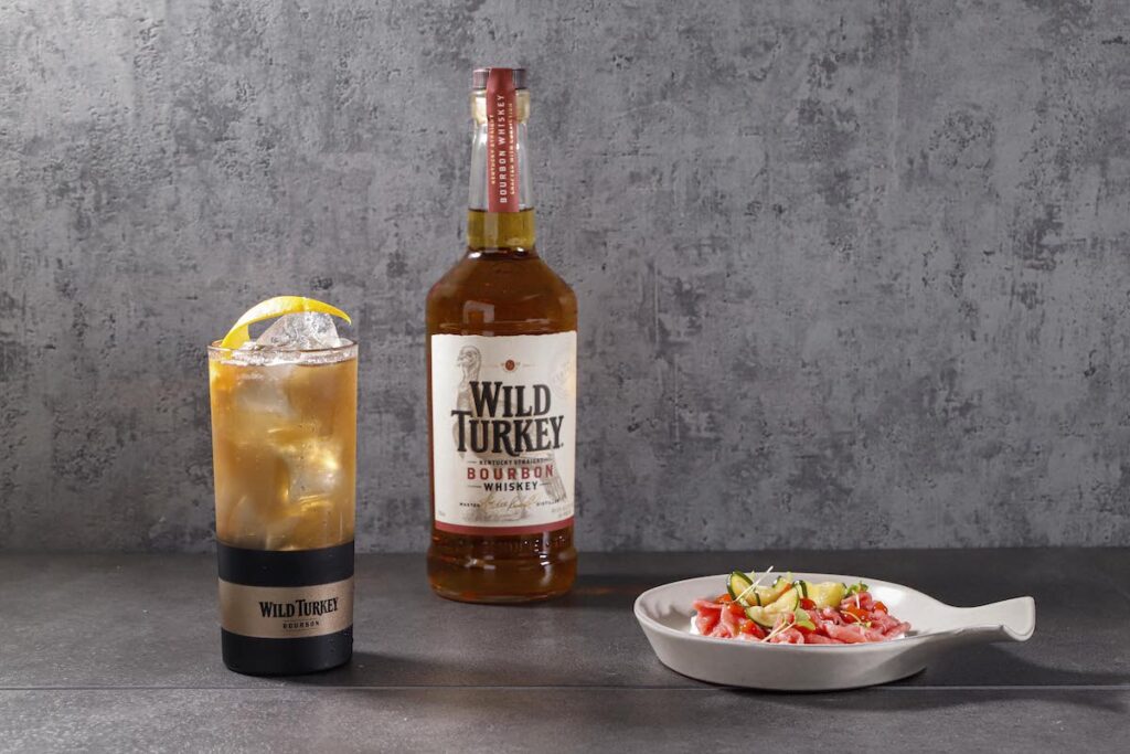 wild turkey e carpaccio