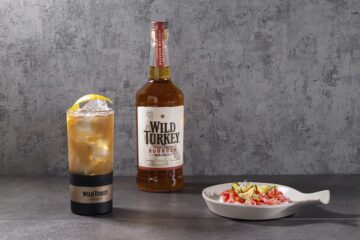 wild turkey e carpaccio