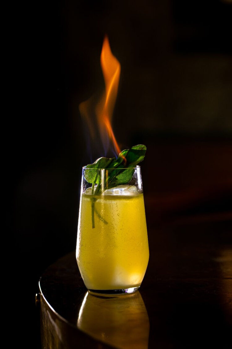 Green Pass cocktail