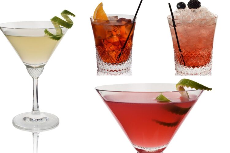 cocktail con brockmans gin