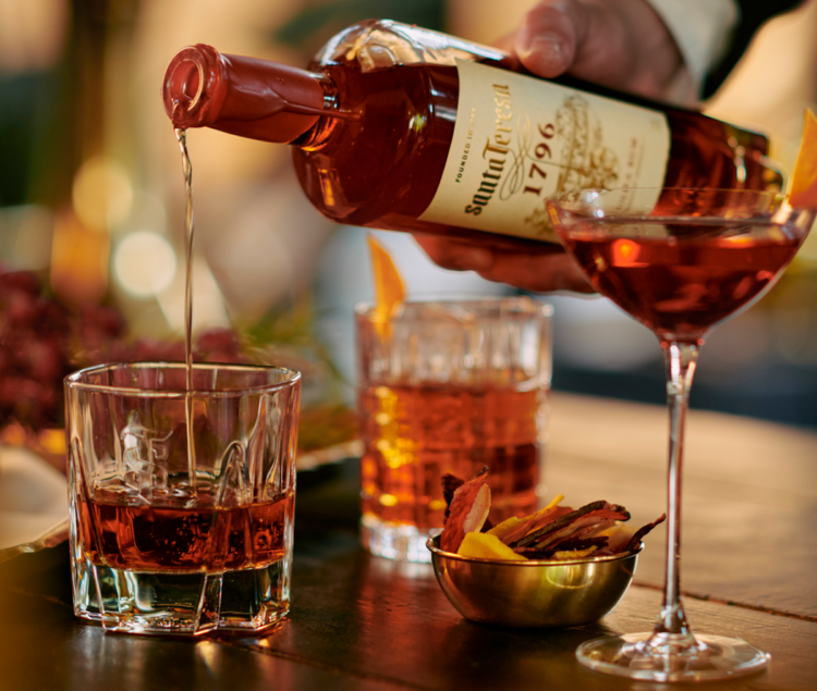 cocktail con rum Santa Teresa