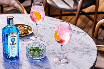 cocktail di San Valentino con Bombay Sapphire gin
