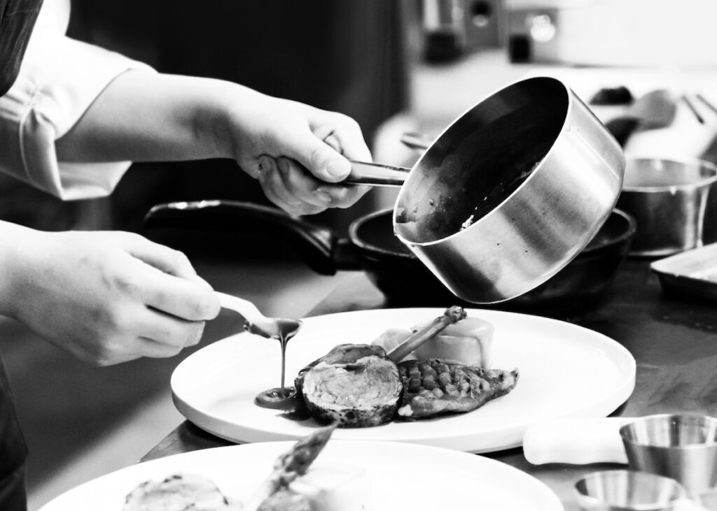 deglassare con il vermouth