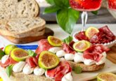 Crostoni con Bresaola, Ricotta, Fichi e Miele in abbinamento al Milano-Torino_ritocco
